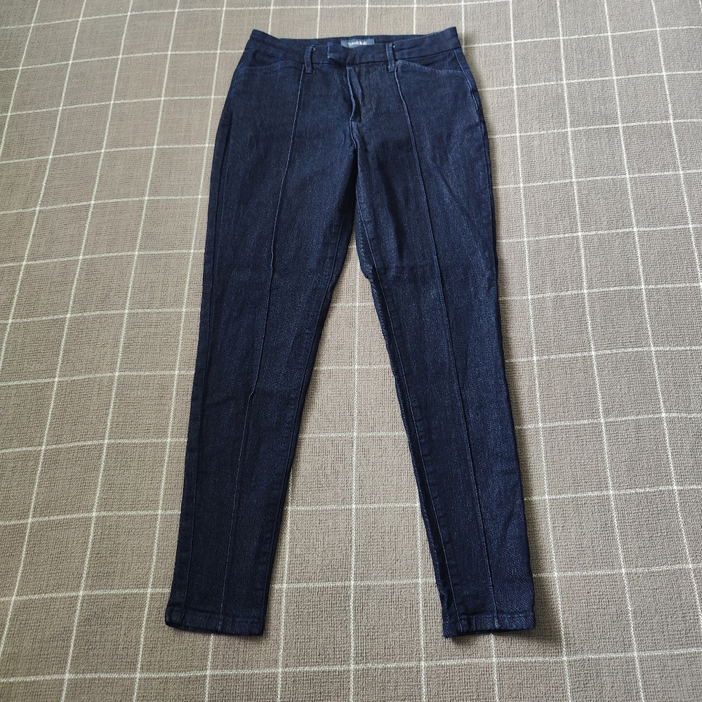 Modcloth Pleated Skinny Jeans